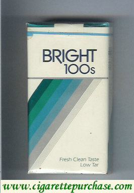 Bright 100s cigarettes USA